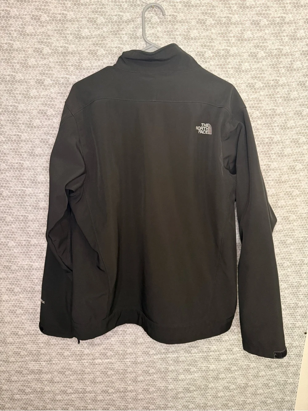 The North Face Mens Jacket Black Full Zip Coat Size Large